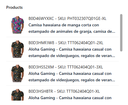 Amazon integration